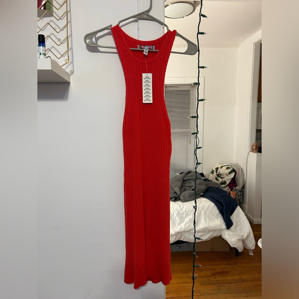 Never worn midi knit dress.
